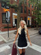 Tennis Club Dress// Black
